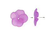 Lucite Blten Stiefmtterchen lila