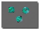 Swarovski Bicone Beads Emerald 6mm