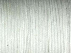 Cotton Cord 1mm White Standard