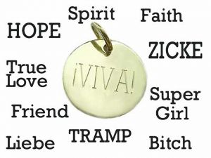 Message Charm Various Terms Hope