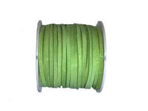 Suede Leather Lace 3mm Light Green