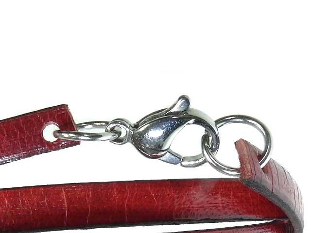 Lobster claw clasp for bracelets