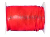 50m Spool Leathercord 2mm Coralred
