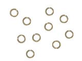 Jumprings Antiqued Goldplated Brass 6mm