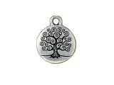 Charm Tree-Of-Life Silver Plated