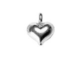 Charm Little Heart Silver 950