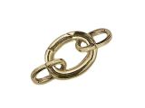 Spring Ring Clasp Gold Plated