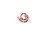 Fimo Perlen Blüten multicolor 16mm