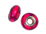 Bighole Bead Fimo Pink-Berry