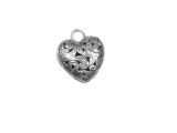 heart pendant silver 925 28mm