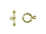 Toggles goldplated Navy Style 3 Pcs