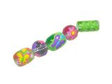 Lampwork Glass Beads Spring 14mm