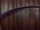 leathercord deerskin flat 3mm dark brown