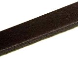 Leathercord Flat Dark Brown 10mm