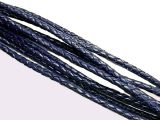Leathercord Braided 5mm Blueberry