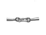 Leather Cord Clasp 2mm