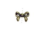 Bead Bow Goldplated Pewter