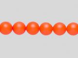 Swarovski Perlen neon-orange 10mm