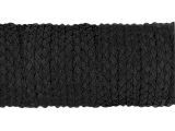 Suede Leathercord Braided Black 6mm