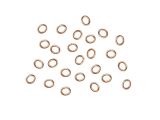 Jumprings Ovale Wire 1.2mm Copper 7mm 25Pcs