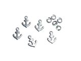 Charms Anchor 12mm Stainless Steel 5 PCS