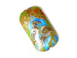 Cloisonne Bead With Heron Design