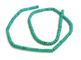 Genuine Turquoise Beads Heishi 4mm 1 Strand