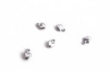 Charms Little Hearts 4mm Stainless Steel 5 pcs.