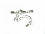 Lobster Claw Clasp Stainless Steel With 2mm Endcaps