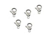 Lobster Claw Clasp Stainless Steel 11mm 5 Pcs