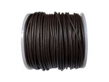 Leathercord 2mm Darkbrown Dyed
