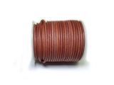 Leathercord 3mm Round Dyed Rosewood