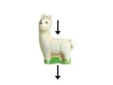 Ceramic Bead Llama Peru 25mm