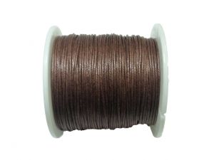 Cotton Cord 1mm Brown Standard