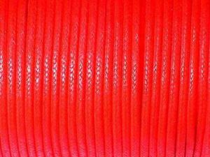 Cotton Cord 1mm Red Standard