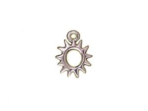 Charms Fixed Star Pewter Silverplated