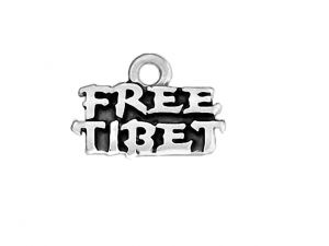 Charm Free Tibet-Silver