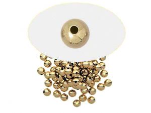 Seamless Round Beads Goldfilled 2.5mm