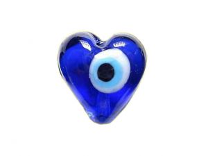 Beads Lampwork Evil Eye Hearts