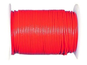 Leathercord 2mm coralred 10m