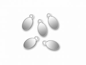 Charms Stainless Steel Oval Loop 11mm