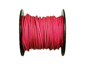 Spool Leathercord 2mm Dyed Raspberry