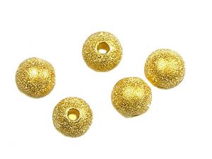 beads stardust goldplated 10mm