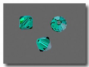 Swarovski® Bicone Beads Emerald 6mm