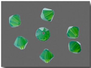 Swarovski® Bicone Palace Green Opal