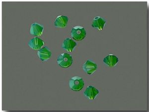 Swarovski® Bicone Palace Green Opal