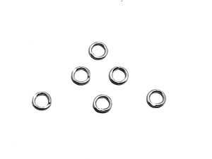 Jumprings Closed Wire 0,6mm Sterling Silver 4.5mm