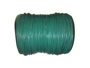 Leathercord 2mm turquoise green