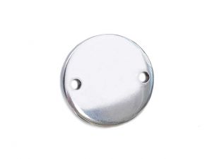 Metal Labels Stainless Steel 16mm Round 10 PCS