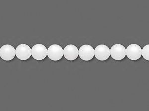White Mountain Jade Beads 6mm rounds